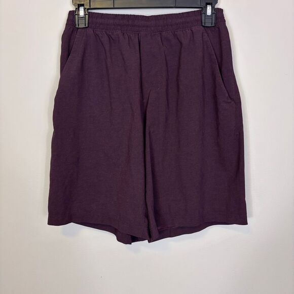 Lululemon Men's Maroon Athletic Shorts Unlined Small - Picture 1 of 5